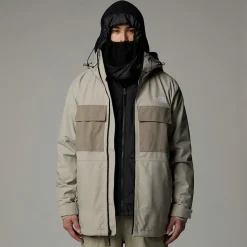 Best Sale The North Face Fourbarrel Triclimate 3-i-1 Jakke Til Herrer Clay Grey-TNF Black