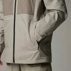 Best Sale The North Face Fourbarrel Triclimate 3-i-1 Jakke Til Herrer Clay Grey-TNF Black