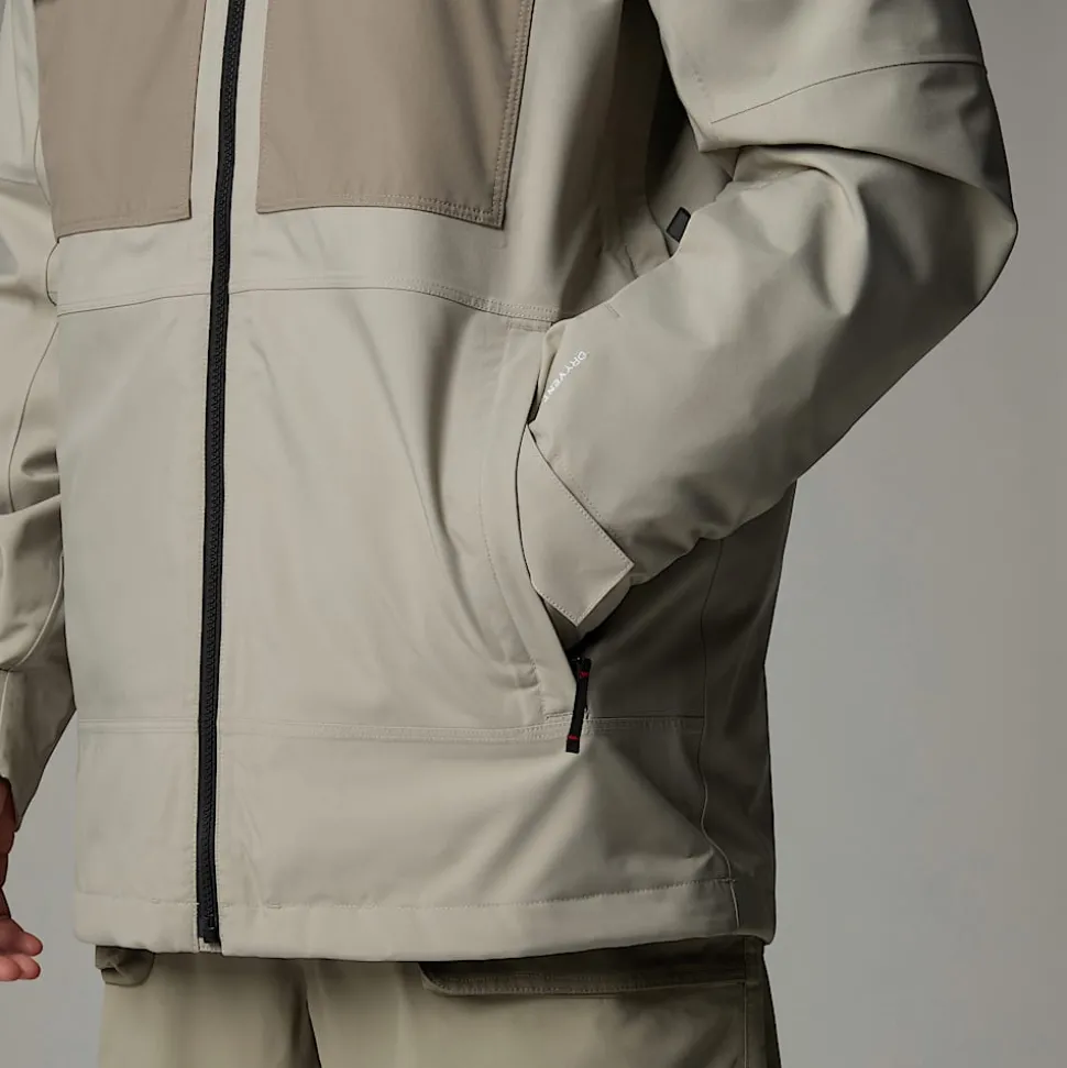 Best Sale The North Face Fourbarrel Triclimate 3-i-1 Jakke Til Herrer Clay Grey-TNF Black