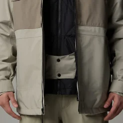 Best Sale The North Face Fourbarrel Triclimate 3-i-1 Jakke Til Herrer Clay Grey-TNF Black