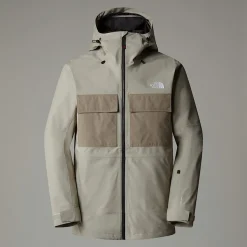 Best Sale The North Face Fourbarrel Triclimate 3-i-1 Jakke Til Herrer Clay Grey-TNF Black