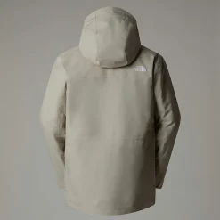 Best Sale The North Face Fourbarrel Triclimate 3-i-1 Jakke Til Herrer Clay Grey-TNF Black