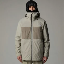 Best Sale The North Face Fourbarrel Triclimate 3-i-1 Jakke Til Herrer Clay Grey-TNF Black