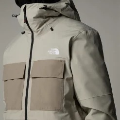 Best Sale The North Face Fourbarrel Triclimate 3-i-1 Jakke Til Herrer Clay Grey-TNF Black