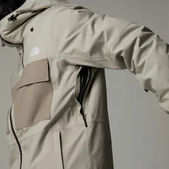 Best Sale The North Face Fourbarrel Triclimate 3-i-1 Jakke Til Herrer Clay Grey-TNF Black