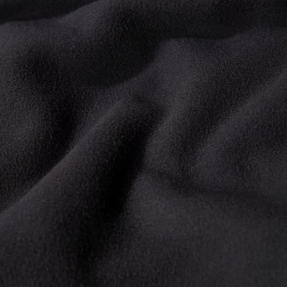 Outlet The North Face Glacier Fleece Med Kvart Lynlås Til Damer TNF Black