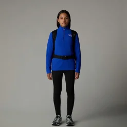 Online The North Face Glacier Fleece Med Kvart Lynlås Til Unge TNF Blue