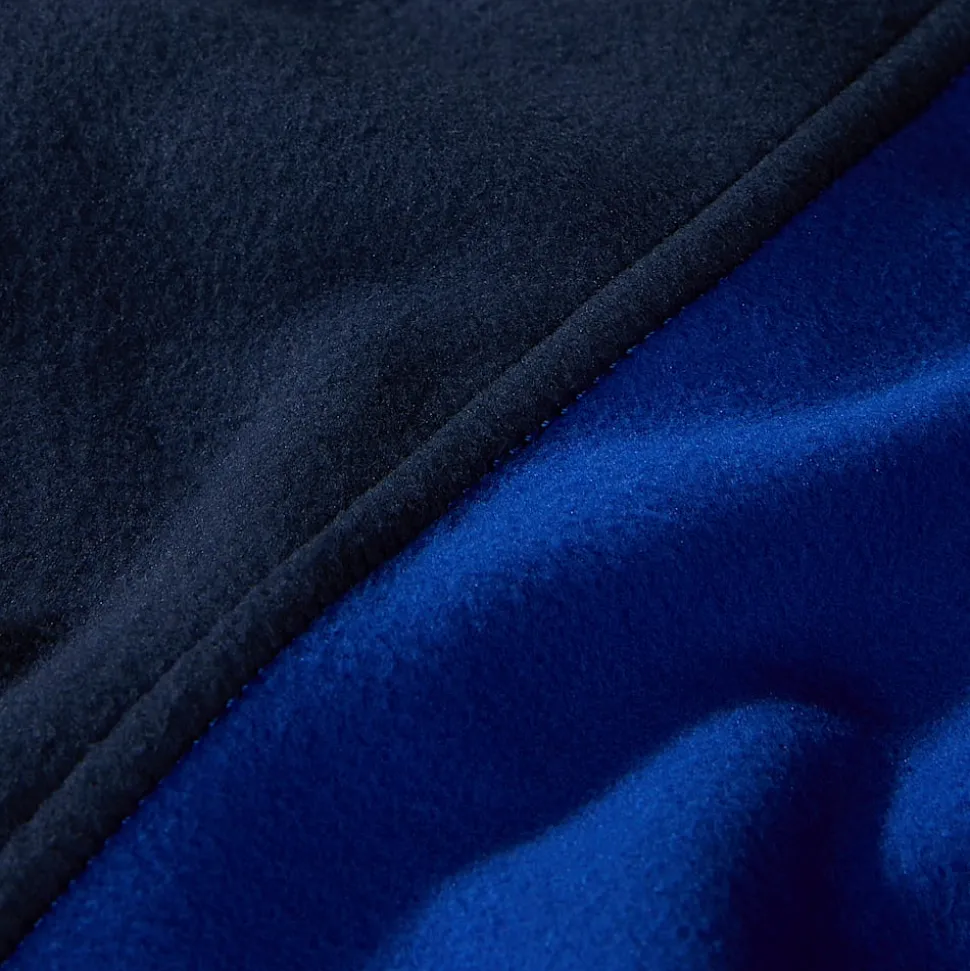 Clearance The North Face Glacier Fleecejakke Med Lynlås Og Hætte Til Børn TNF Blue