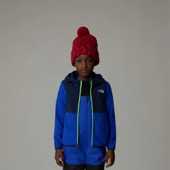 Clearance The North Face Glacier Fleecejakke Med Lynlås Og Hætte Til Børn TNF Blue