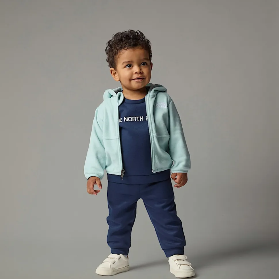Flash Sale The North Face Glacier Hættetrøje Med Lynlås Til Baby Muted Pine
