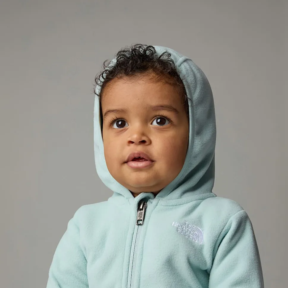 Flash Sale The North Face Glacier Hættetrøje Med Lynlås Til Baby Muted Pine