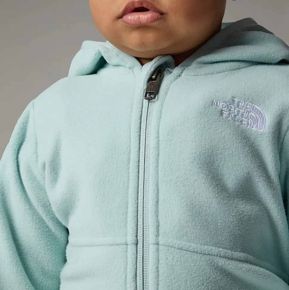 Flash Sale The North Face Glacier Hættetrøje Med Lynlås Til Baby Muted Pine