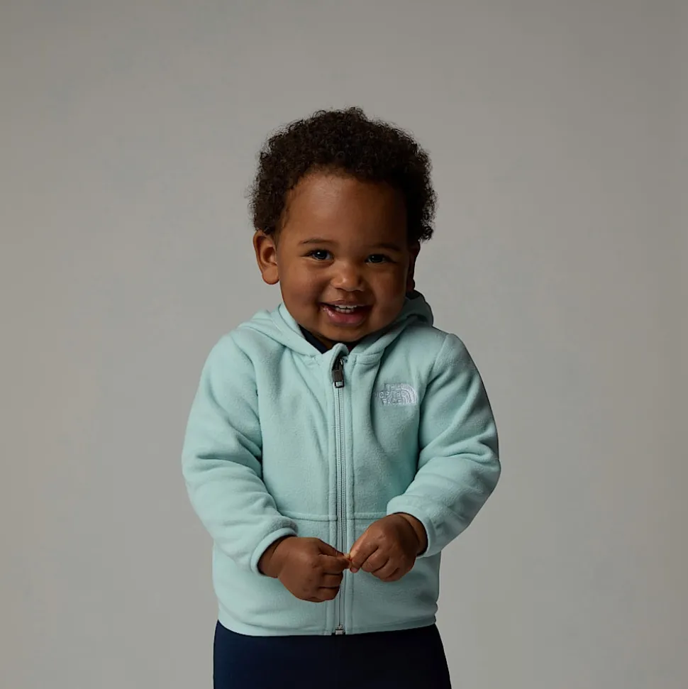 Flash Sale The North Face Glacier Hættetrøje Med Lynlås Til Baby Muted Pine
