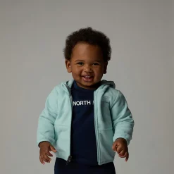 Flash Sale The North Face Glacier Hættetrøje Med Lynlås Til Baby Muted Pine