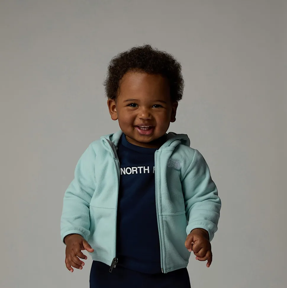 Flash Sale The North Face Glacier Hættetrøje Med Lynlås Til Baby Muted Pine