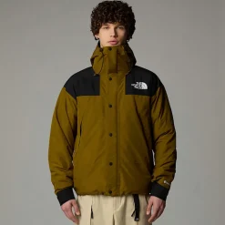 Shop The North Face GORE-TEX® Mountain Jakke Til Herrer Moss Green-TNF Black