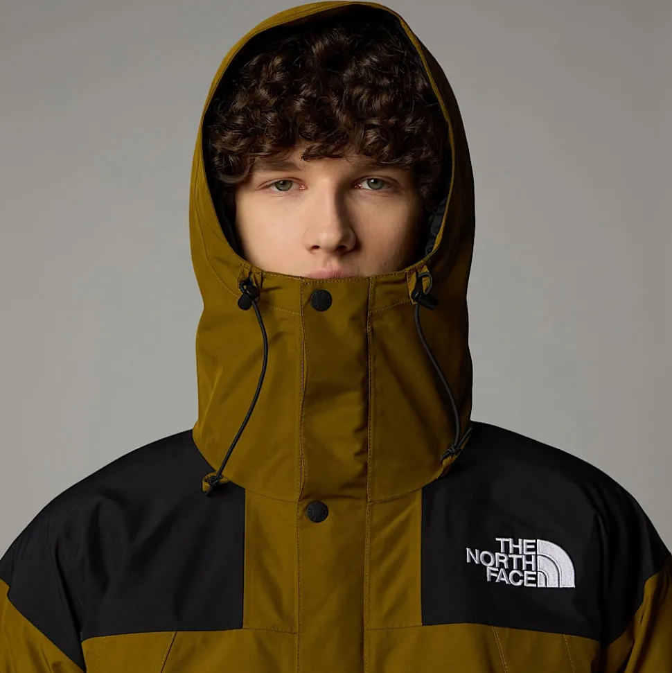Shop The North Face GORE-TEX® Mountain Jakke Til Herrer Moss Green-TNF Black