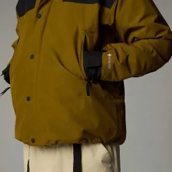 Shop The North Face GORE-TEX® Mountain Jakke Til Herrer Moss Green-TNF Black