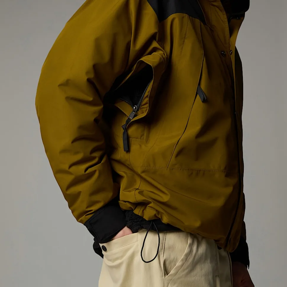 Shop The North Face GORE-TEX® Mountain Jakke Til Herrer Moss Green-TNF Black