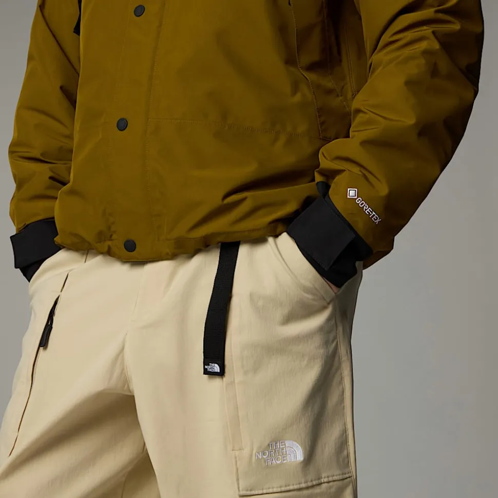 Shop The North Face GORE-TEX® Mountain Jakke Til Herrer Moss Green-TNF Black