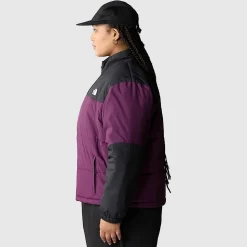 Sale The North Face Gosei Dynejakke I Store Størrelser Til Damer Black Currant Purple