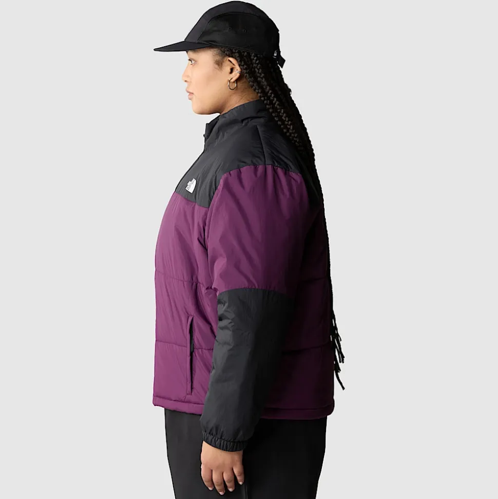 Sale The North Face Gosei Dynejakke I Store Størrelser Til Damer Black Currant Purple