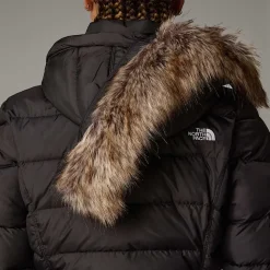 New The North Face Gotham Jakke Til Damer TNF Black-TNF White-NPF