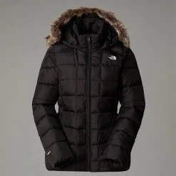 New The North Face Gotham Jakke Til Damer TNF Black-TNF White-NPF