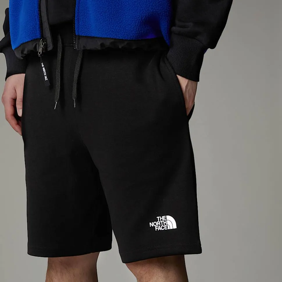 Best The North Face Graphic Light Shorts Til Herrer TNF Black