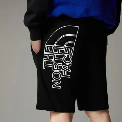 Best The North Face Graphic Light Shorts Til Herrer TNF Black