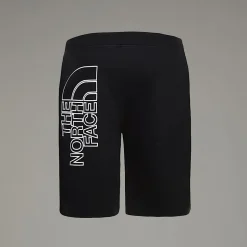 Best The North Face Graphic Light Shorts Til Herrer TNF Black