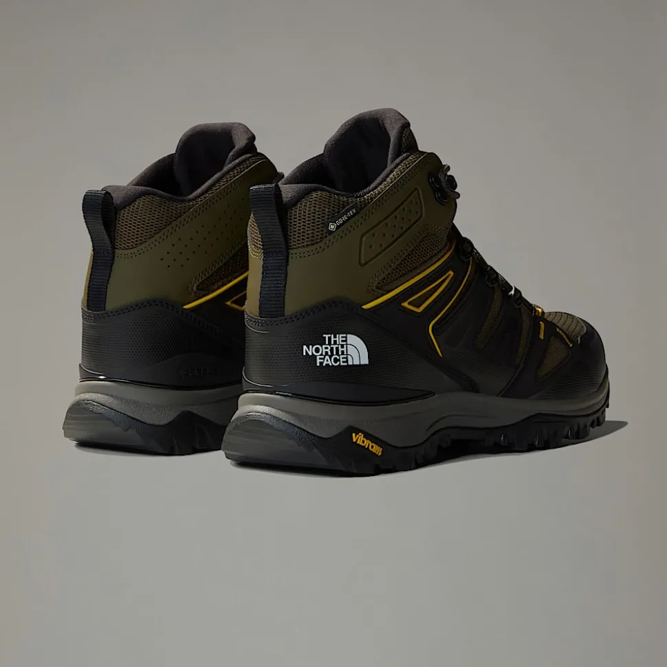 Clearance The North Face Hedgehog GORE-TEX® Mid Vandrestøvler Til Herrer New Taupe Green-TNF Black