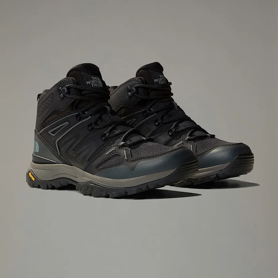 Flash Sale The North Face Hedgehog GORE-TEX® Mid Vandrestøvler Til Damer TNF Black-Asphalt Grey
