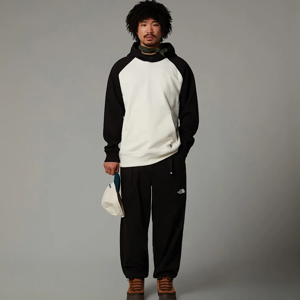 Online The North Face Heritage Hættetrøje Til Herrer White Dune-TNF Black