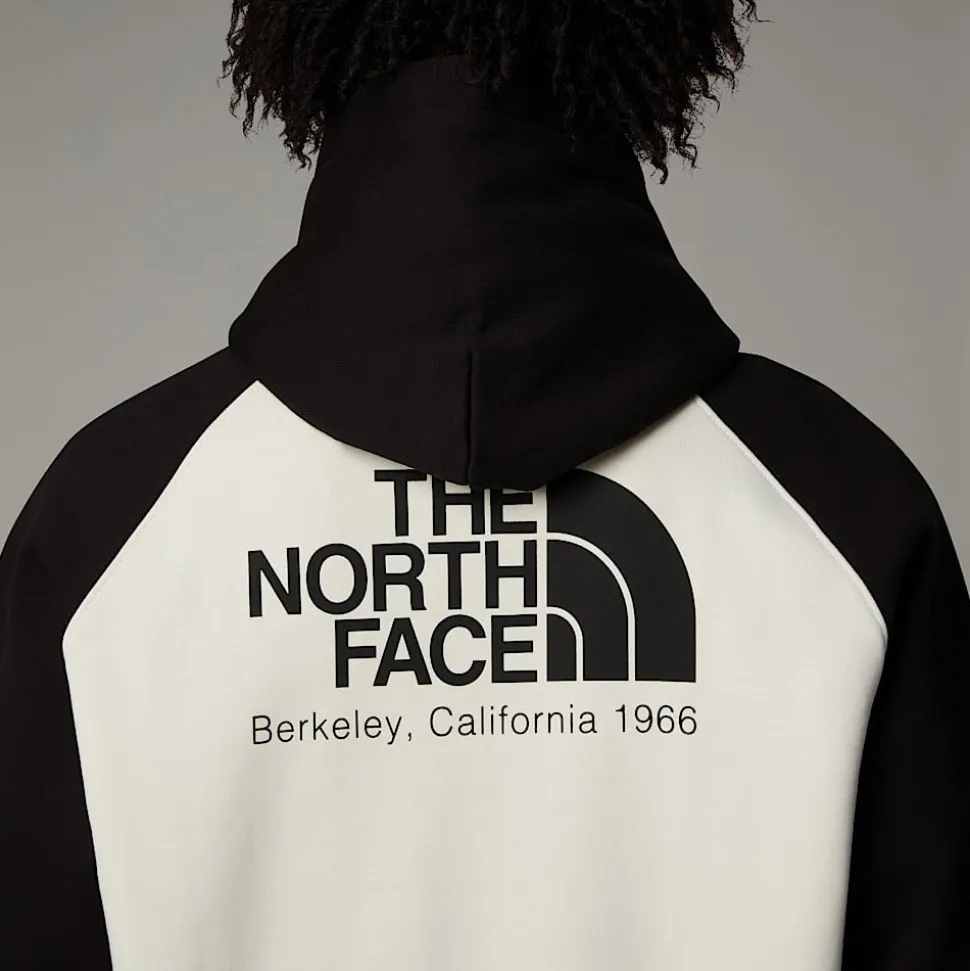 Online The North Face Heritage Hættetrøje Til Herrer White Dune-TNF Black