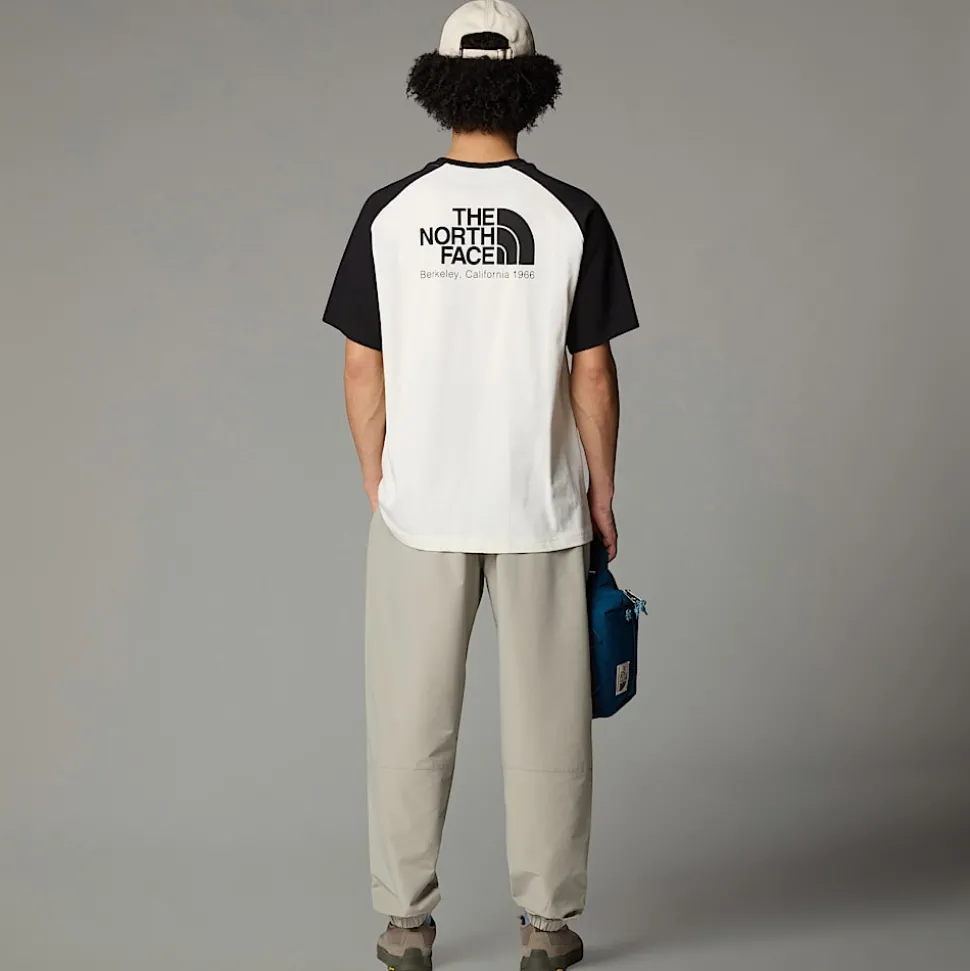 Hot The North Face Heritage T-shirt Til Herrer White Dune-TNF Black