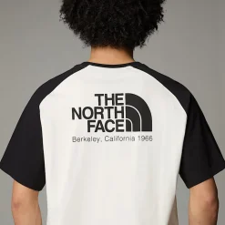 Hot The North Face Heritage T-shirt Til Herrer White Dune-TNF Black
