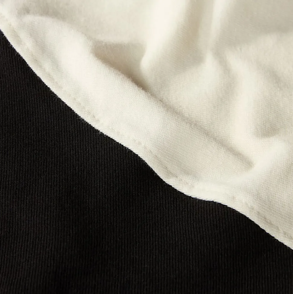 Hot The North Face Heritage T-shirt Til Herrer White Dune-TNF Black