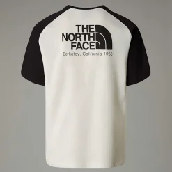 Hot The North Face Heritage T-shirt Til Herrer White Dune-TNF Black