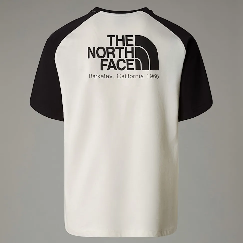 Hot The North Face Heritage T-shirt Til Herrer White Dune-TNF Black