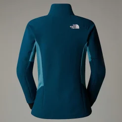 Best The North Face Highball Fleece Til Damer Midnight Petrol-Algae Blue