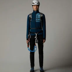 Best The North Face Highball Fleece Til Damer Midnight Petrol-Algae Blue