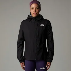 Best The North Face Higher Run Regnjakke Til Damer TNF Black