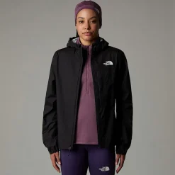 Best The North Face Higher Run Regnjakke Til Damer TNF Black