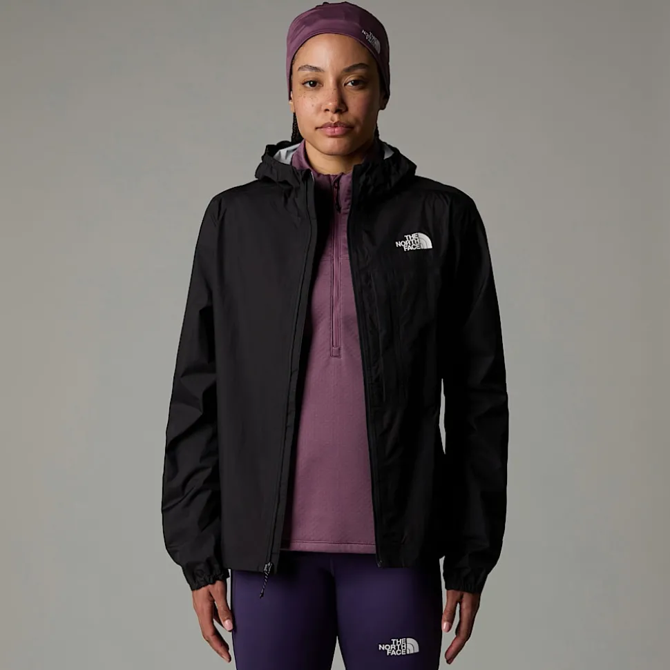 Best The North Face Higher Run Regnjakke Til Damer TNF Black