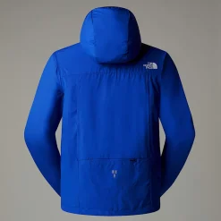 Online The North Face Higher Run Vindjakke Med Kvart Lynlås Til Herrer TNF Blue