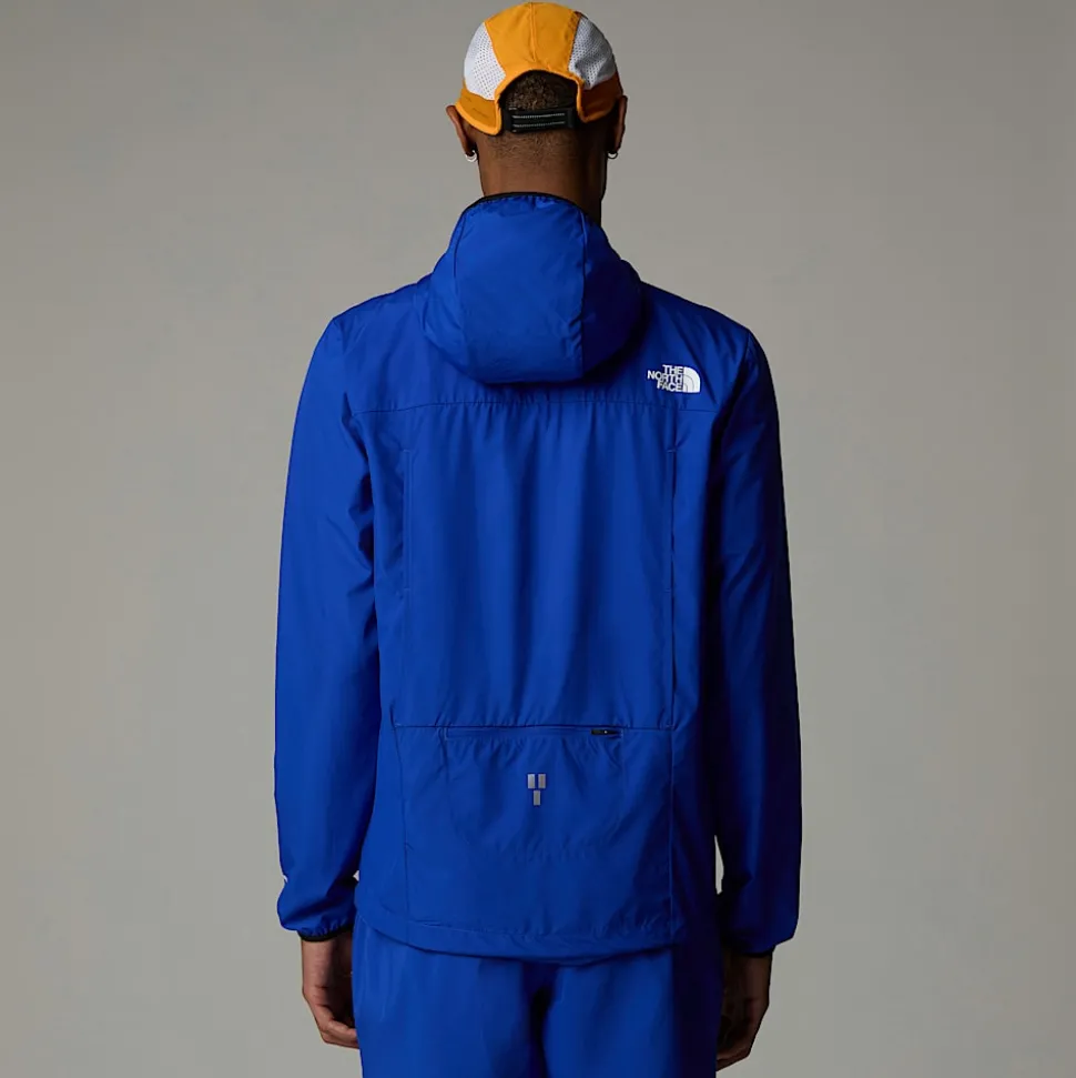Online The North Face Higher Run Vindjakke Med Kvart Lynlås Til Herrer TNF Blue