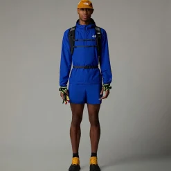 Online The North Face Higher Run Vindjakke Med Kvart Lynlås Til Herrer TNF Blue
