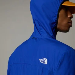 Online The North Face Higher Run Vindjakke Med Kvart Lynlås Til Herrer TNF Blue