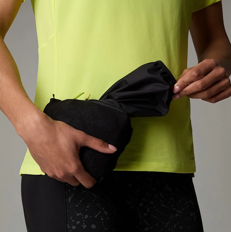 Online The North Face Higher Run Vindjakke Til Damer TNF Black-TNF Black Trail Reflective Print